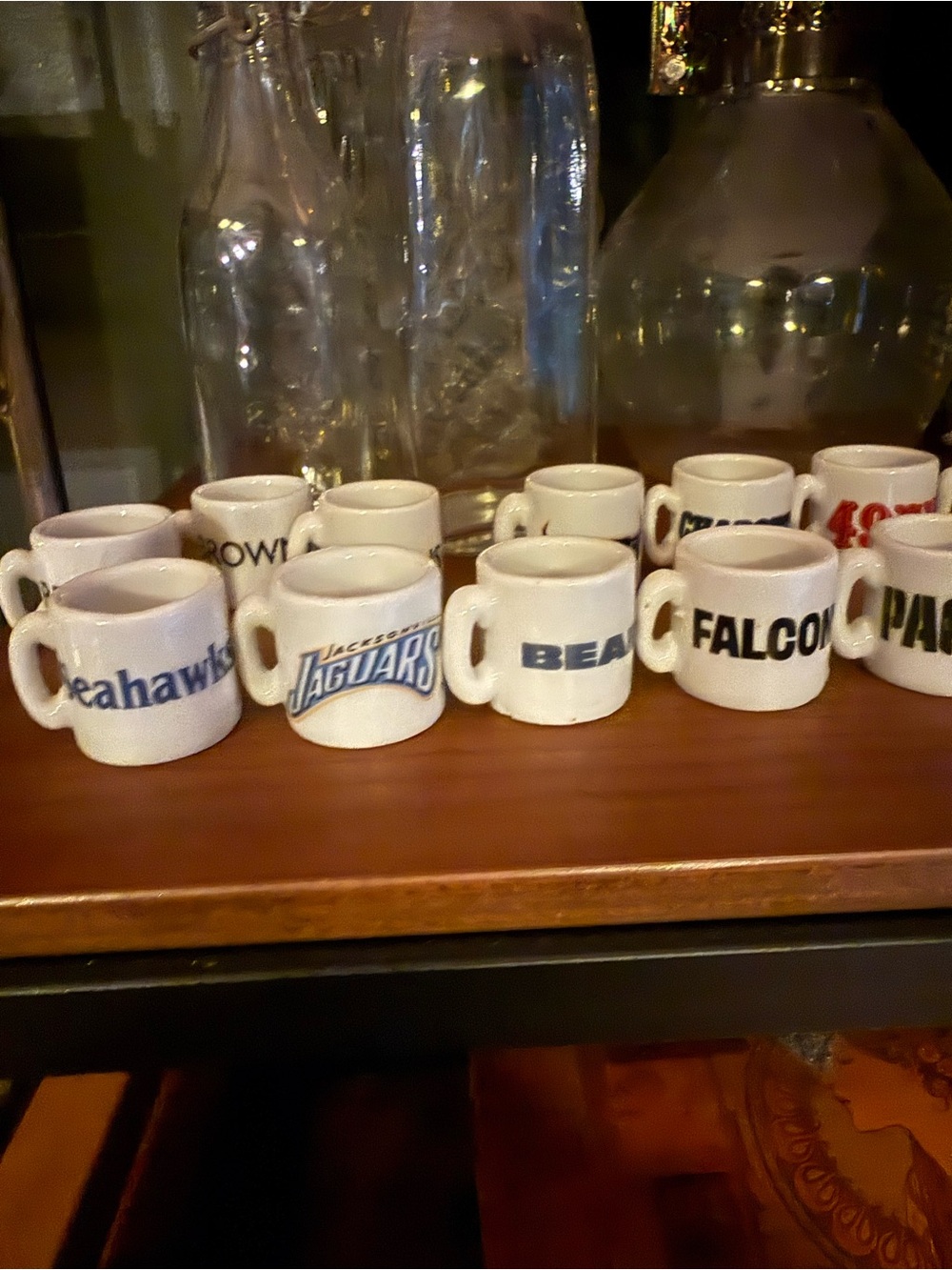 Vintage Mini Ceramic NFL Team Mug (this is for 1 mug!!)